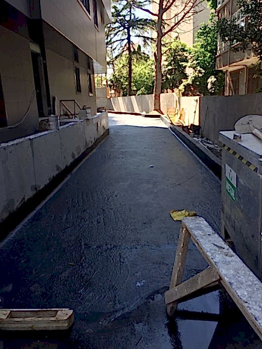 izolasyon işlerimiz, zemin izolasyonu, inşaat izolasyonu, otopark izolasyonu, zemin şapı,