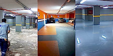 otopark zemin kaplama, otopark zemin işleri,